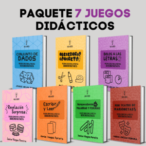 Paquete 7 Juegos Didácticos