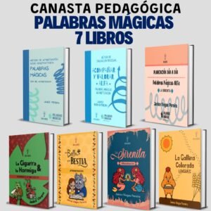 CANASTA PEDAGÓGICA 7 LIBROS LA SIRENITA