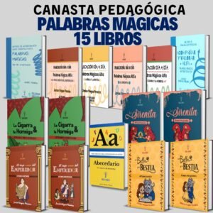 CANASTA PEDAGÓGICA 15 LIBROS EL TRAJE NUEVO DEL EMPERADOR