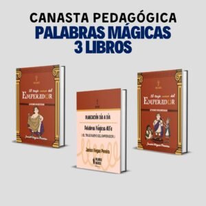CANASTA PEDAGÓGICA 3 LIBROS EL TRAJE NUEVO DEL EMPERADOR